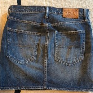 Polo by Ralph Lauren Blue Denim Skirt